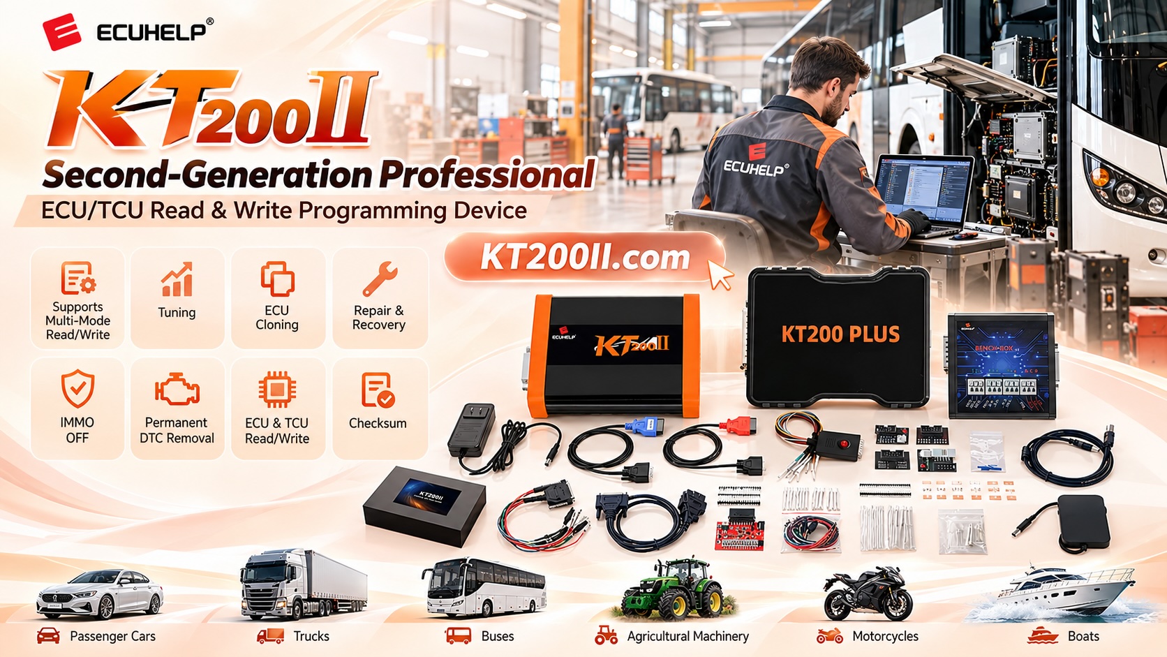 Technician preparing ECU identification photos, error messages, and vehicle information for remote programming support